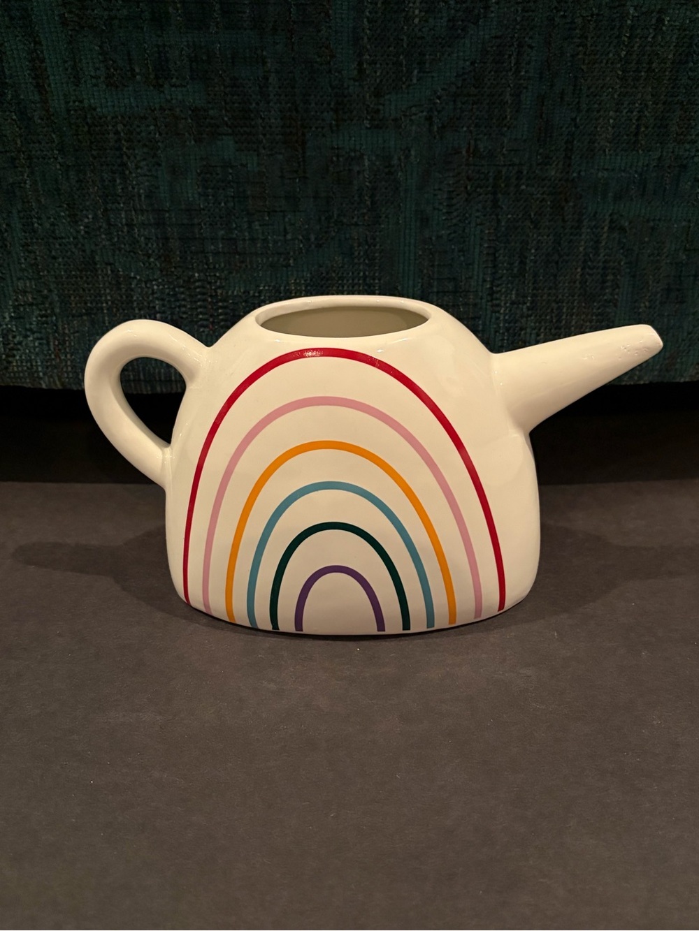 Target Bullseye Playground Ceramic Rainbow Watering Can